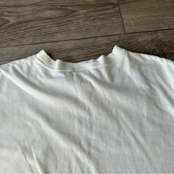 Vintage Northern Reflections White Cotton  Floral Embroidery Short Sleeves - Picture 13 of 13